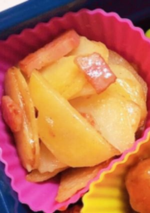 簡単！ジャガイモとベーコンのマヨ炒め☆-レシピのメイン写真