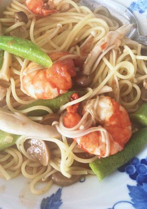 レトルトソースで本格アメリケーヌパスタ-レシピのメイン写真