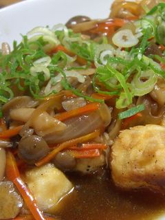 大好評!揚げだし豆腐の野菜餡かけ-レシピのメイン写真