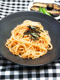 お酒に合う♪明太子多めパスタ-レシピのメイン写真