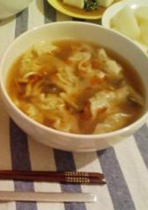 満腹☆水餃子スープ-レシピのメイン写真