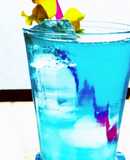糖質オフカクテル☆ブルーハワイ風♪