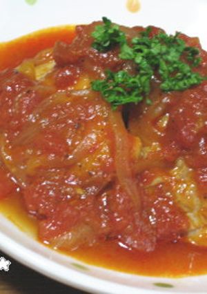 手間いらず★鶏肉のトマト煮-レシピのメイン写真
