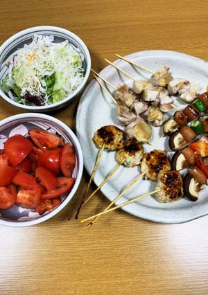 おうちでミニ・バーベキュー^_−☆-レシピのメイン写真