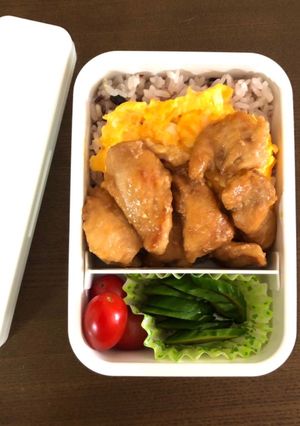 自分弁当・照り焼き丼-レシピのメイン写真