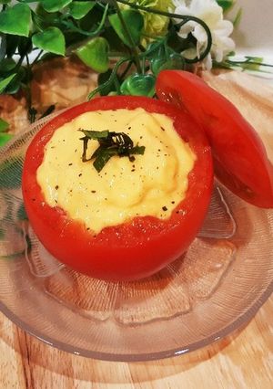 食べれる冷製カップスープ～夏の赤2つ～-レシピのメイン写真