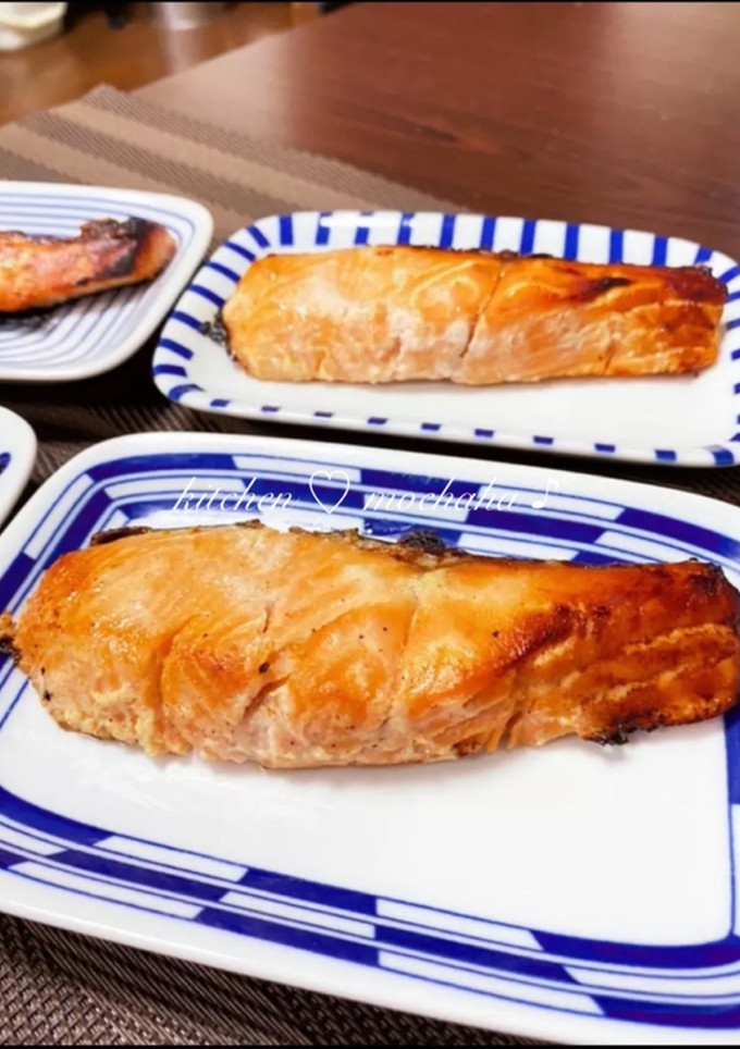 鮭の酒粕漬け焼き-レシピのメイン写真