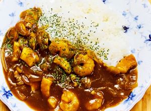 シーフードカレー・シーフードミックス使用-レシピのメイン写真