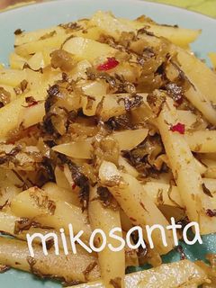 ✰ じゃがいもの高菜炒め✰-レシピのメイン写真
