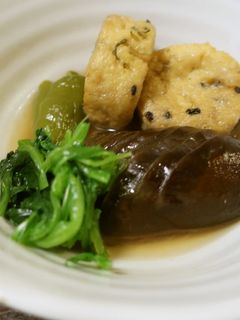 がんもどきと茄子の煮物-レシピのメイン写真
