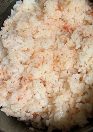 超簡単!トマトと梅干しご飯-レシピのメイン写真