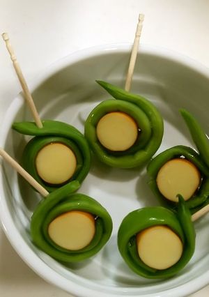 スモークチーズのいんげん巻き-レシピのメイン写真