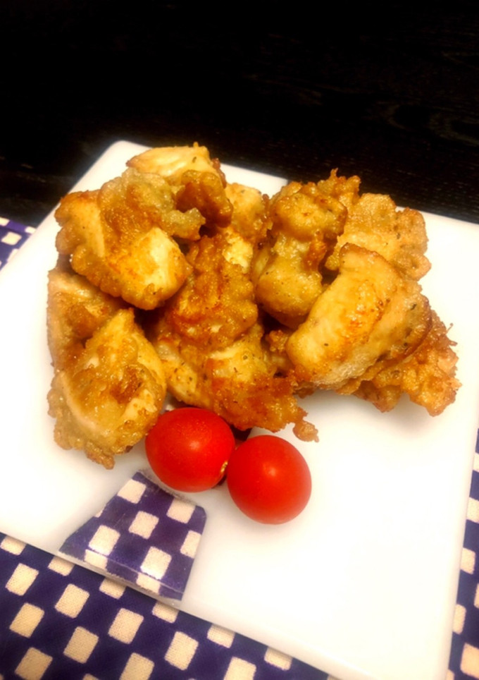 下拵え無し！鶏胸肉の唐揚げの作り方-レシピのメイン写真