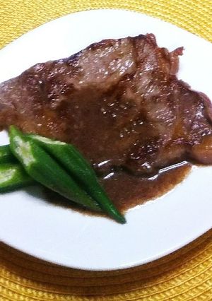 【元気が出る!】赤ワインにんにくソース-レシピのメイン写真