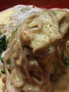 【混ぜるだけ】納豆と卵のふわふわ蕎麦-レシピのメイン写真