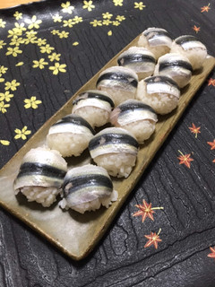 簡単!サッパの手毬寿司-レシピのメイン写真