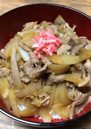 【とっても簡単】牛丼-レシピのメイン写真