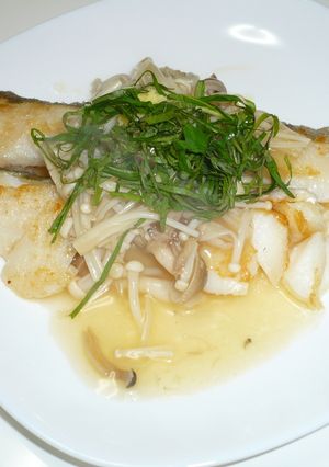 秋味♪白身魚のきのこあんかけ-レシピのメイン写真