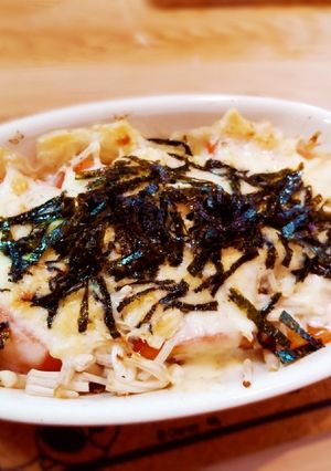 超簡単♪トマトときのこのチーズ焼き-レシピのメイン写真
