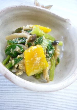 季節野菜のごま和え-レシピのメイン写真