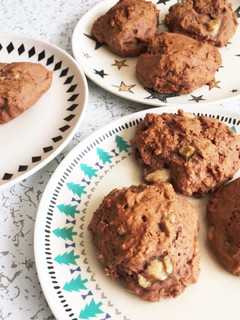 【おやつや朝食に♪】ココアバナナスコーン-レシピのメイン写真