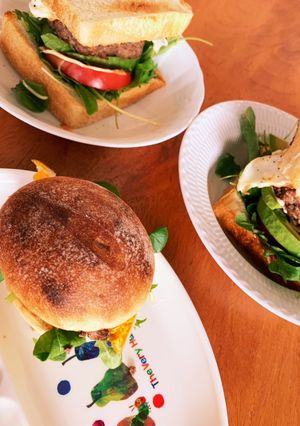 2歳と一緒に牛だけパテ ハンバーガー-レシピのメイン写真