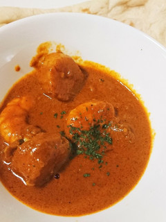 大きめのホタテとエビのスパイスカレー-レシピのメイン写真