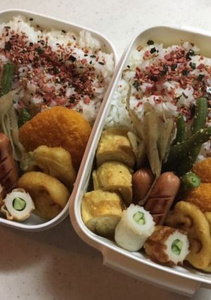 高校生お弁当（2020.8.7）-レシピのメイン写真