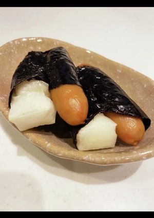 朝食におやつに☆ウインナー餅-レシピのメイン写真