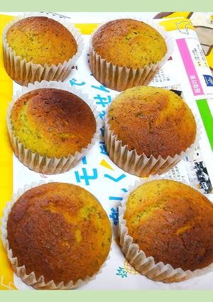 緑茶の伊勢茶オイルマフィン-レシピのメイン写真