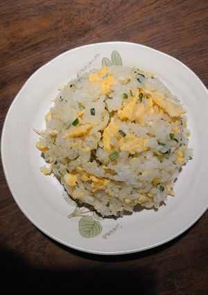 辣油炒りつけ生しらすで簡単卵炒飯-レシピのメイン写真