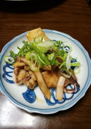 スルメイカの味噌焼き-レシピのメイン写真