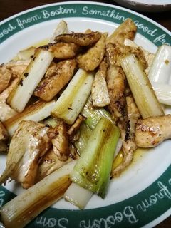 鮭と葱のバター炒め-レシピのメイン写真