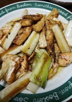 鮭と葱のバター炒め-レシピのメイン写真