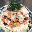 野菜たっぷり豚しゃぶ素麺