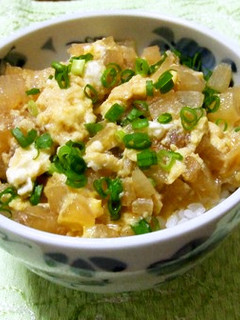 ◆節約!大根の卵とじ丼-レシピのメイン写真