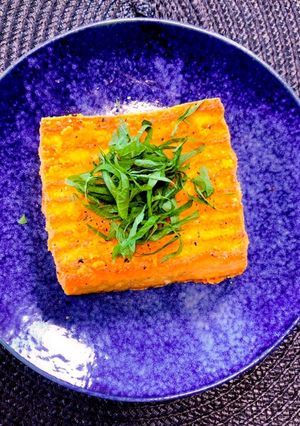 香ばしチーズの厚揚げステーキ-レシピのメイン写真