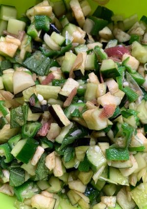 夏野菜の薬味-レシピのメイン写真