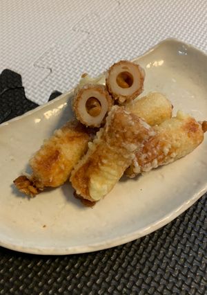 ちくわの納豆つめつめ天ぷら-レシピのメイン写真