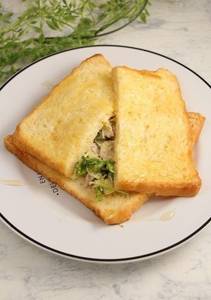 簡単！フレンチトーストサンド☆ツナサラダ-レシピのメイン写真