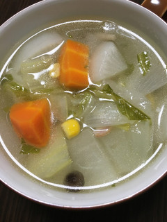 調味料は塩だけ!具沢山スープ-レシピのメイン写真