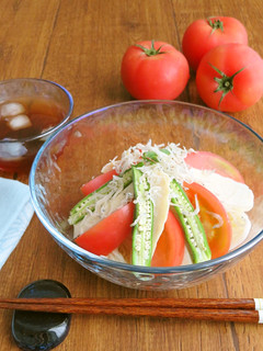 フレッシュトマトとサラダチキンそうめん-レシピのメイン写真