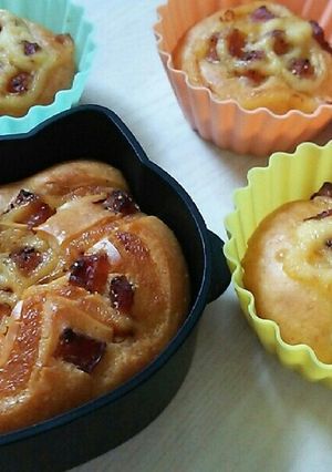 ホットケーキミックスでベーコンマヨパン-レシピのメイン写真