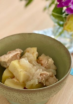 炊飯器で作る・鶏の塩肉じゃが-レシピのメイン写真