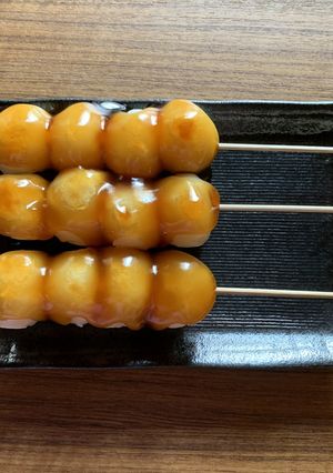 3人分!ピッタリピタピタ★みたらし団子★-レシピのメイン写真