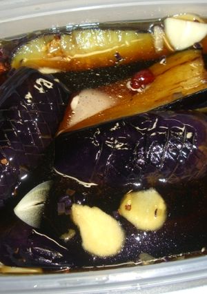 お酢でさっぱりスタミナ茄子の揚げ浸し-レシピのメイン写真
