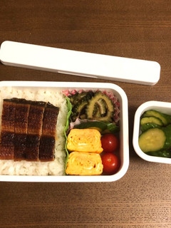 自分弁当・うな丼-レシピのメイン写真