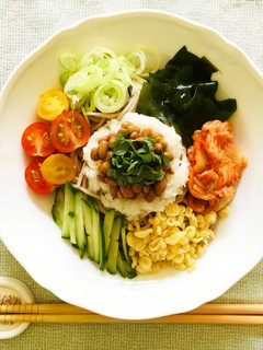 映える簡単美味しい。冷やしぶっかけ蕎麦-レシピのメイン写真
