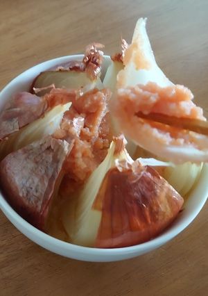 明太子バター玉葱-レシピのメイン写真