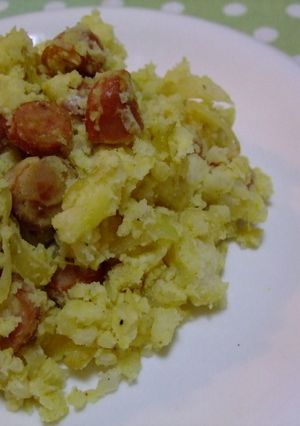 ウィンナーカレーポテトサラダ-レシピのメイン写真